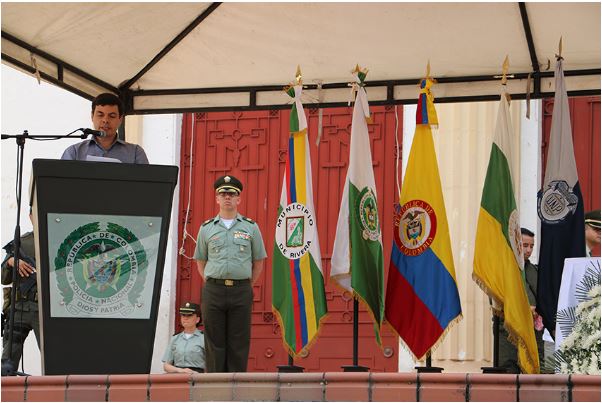 Director de UNP en acto de desagravio por masacre de Rivera, Huila, en 2006