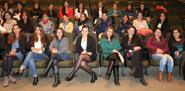 Funcionarias UNP en evento de Conmemoración Día de la Mujer