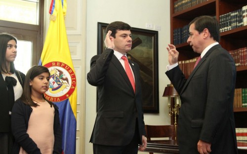 Diego Fernando​ Mor​a asumió como director de la Unidad Nacional de Protección​​​​​​​​​​​​​​​​​​​