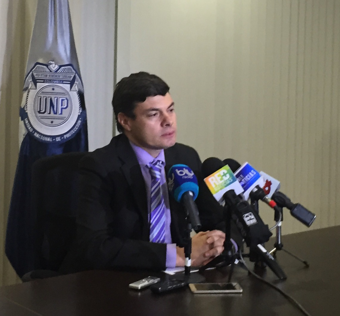 Director de la UNP pide no estigmatizar a quienes protegen la vida de los Colombianos​​