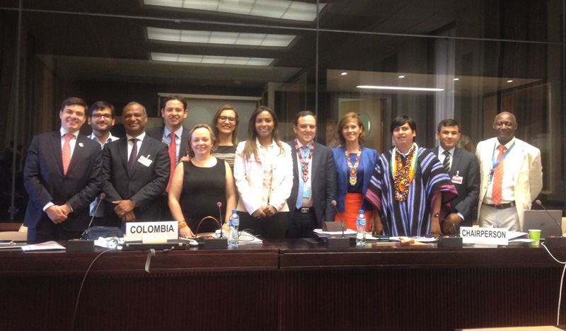 UNP en delegación colombiana que entregó balance sobre discriminación a la ONU en ginebra