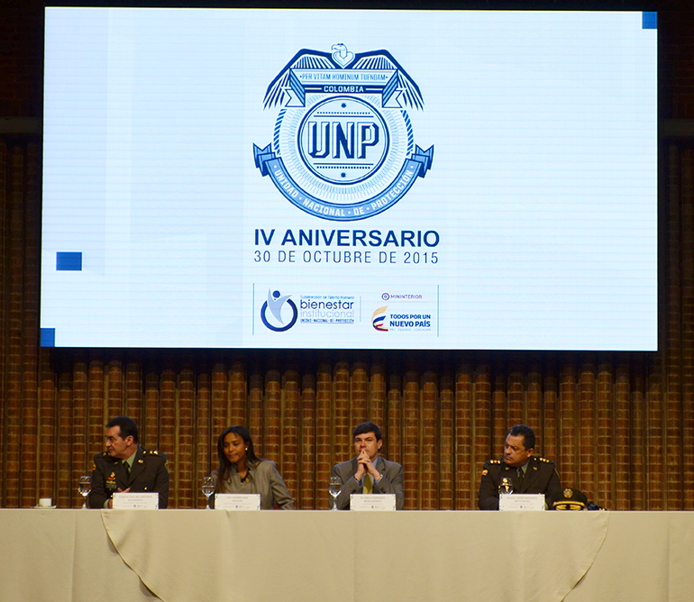 En cuarto aniversario de la UNP Diego Mora: “UNP ha beneficiado a 16.000 protegidos en cuatro años”