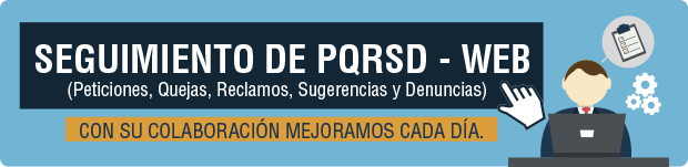 Seguimiento de PQRSD - web