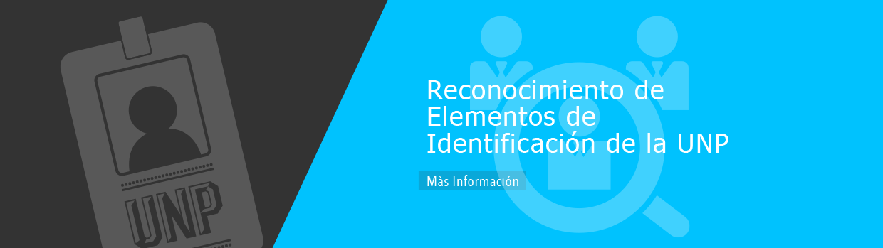 Reconocimiento de elementos de identificación de la UNP