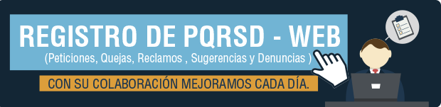 Registro de PQRSD - WEB