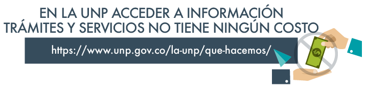 En la UNP acceder a información, trámites y servicios no tiene ningún costo