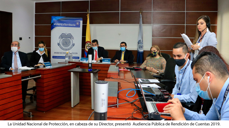 Imagen - Unidad Nacional de Protección presentó Audiencia Pública de Rendición de Cuentas 2019