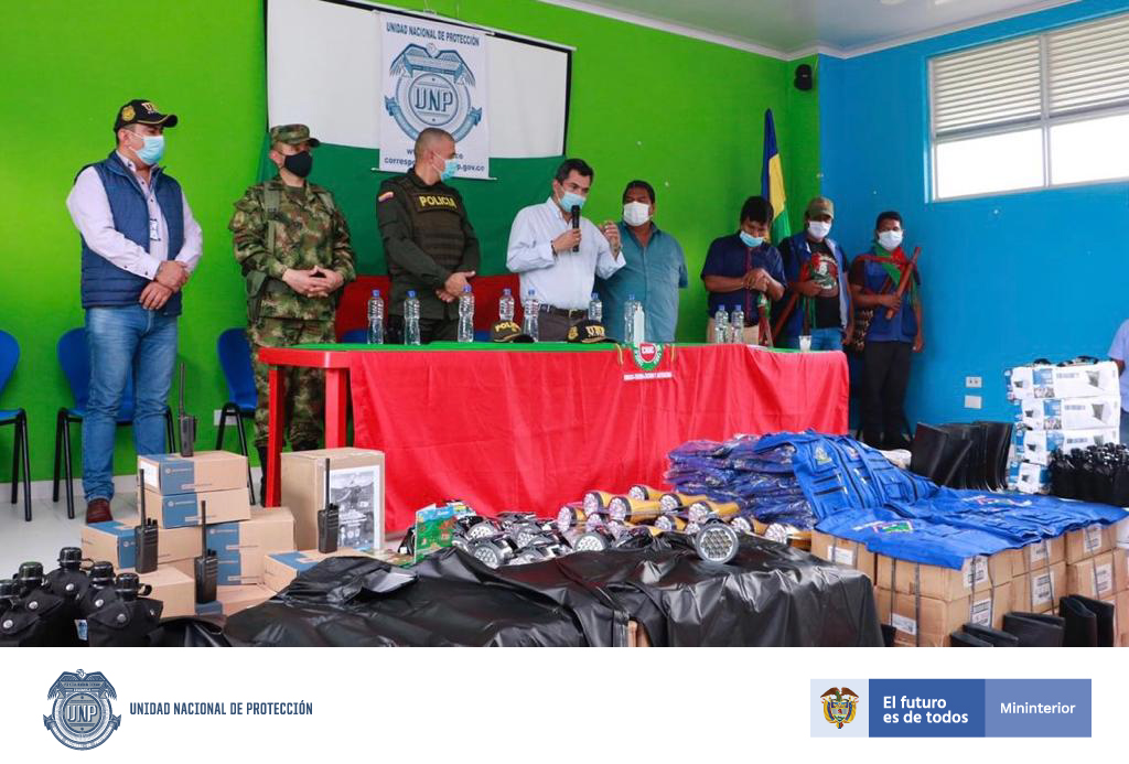 Imagen - UNPEnTerritorio llega a Caldono, Cauca y entrega medidas de protección a 2 mil 870 indígenas de comunidad Nasa