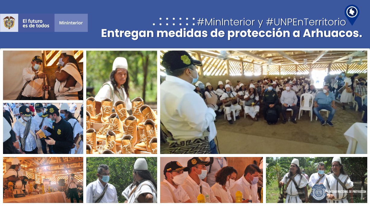 Más de 50 mil indígenas Arhuacos reciben medidas de protección colectivas