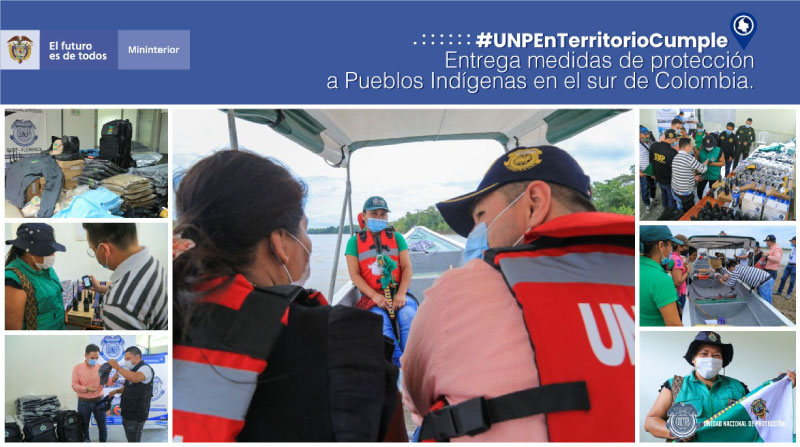 Imagen - UNPEnTerritorio cumple recorrido envolvente llegando al Putumayo y a Caquetá para generar protección colectiva a más de 2.300 pobladores indígenas