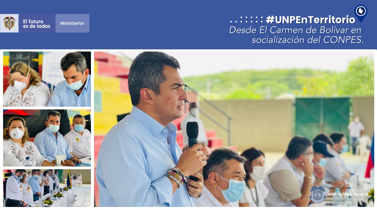 Imagen - UNPEnTerritorio en socialización del CONPES para líderes y defensores de DD HH en el Carmen de Bolívar