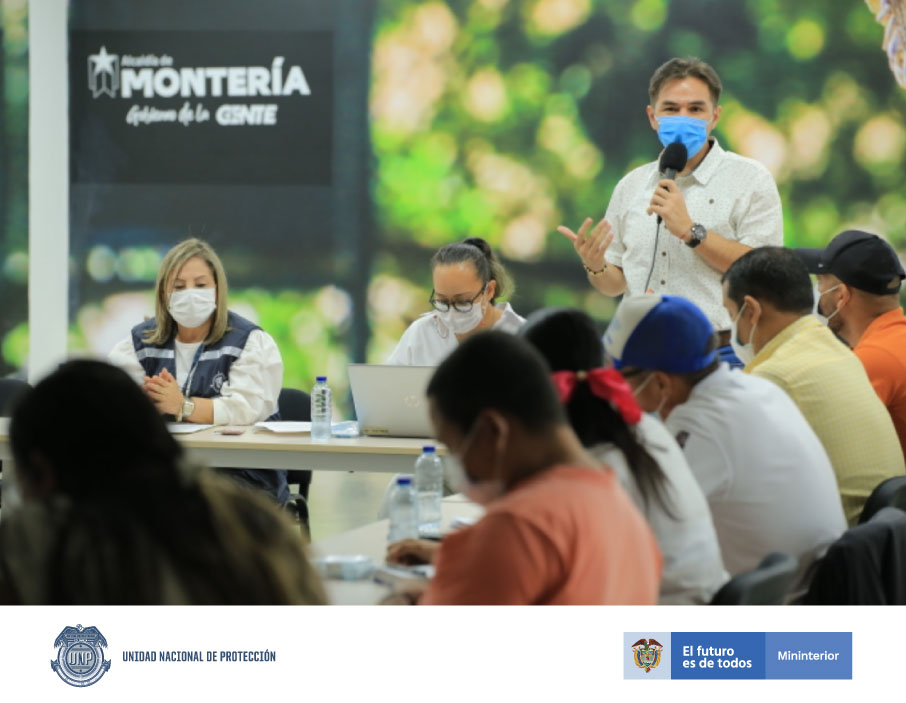 Imagen - Dirección UNP cumple mesa de trabajo con PGN en seguimiento a Espacio Regional para la Promoción de los Derechos de Líderes y Lideresas Sociales, en Córdoba