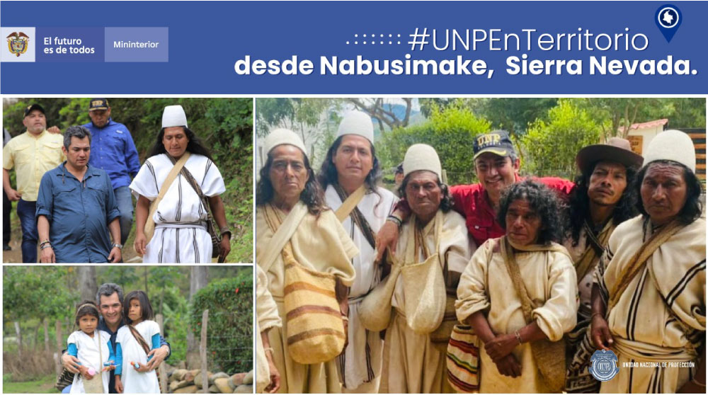 Imagen - UNPEnTerritorio y autoridades Arhuacas revisan en Nabusimake seguridad con enfoque diferencial para zonas ancestrales