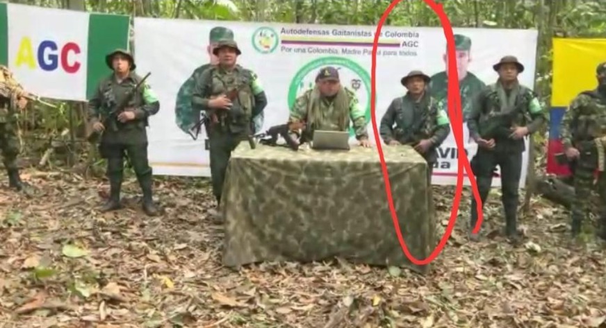 Comandante AUC con protección UNP