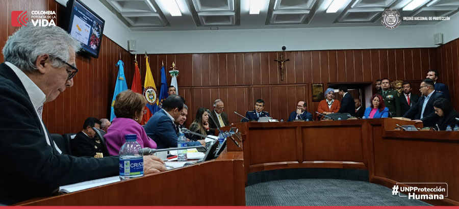 Comisión II de Senado los avances del Plan Democracia 2023