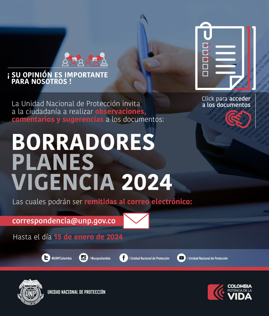 Consulte los borradores Mapas Integrales de Riesgos de Gestión y Corrupción 2024