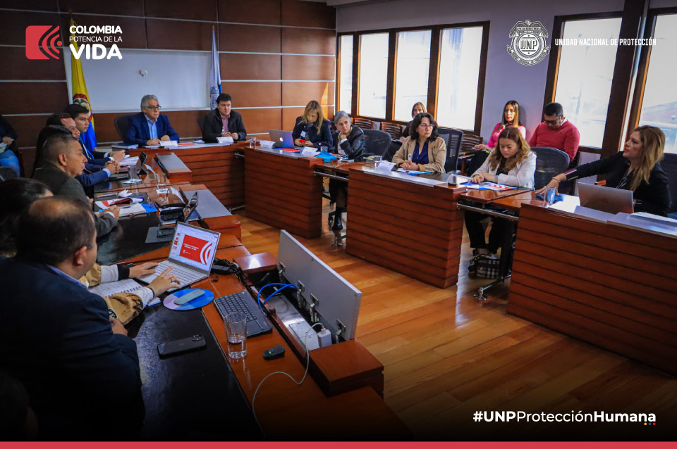 Reunión Estrategia de modernización de la UNP reducirá tiempos en las solicitudes de protección