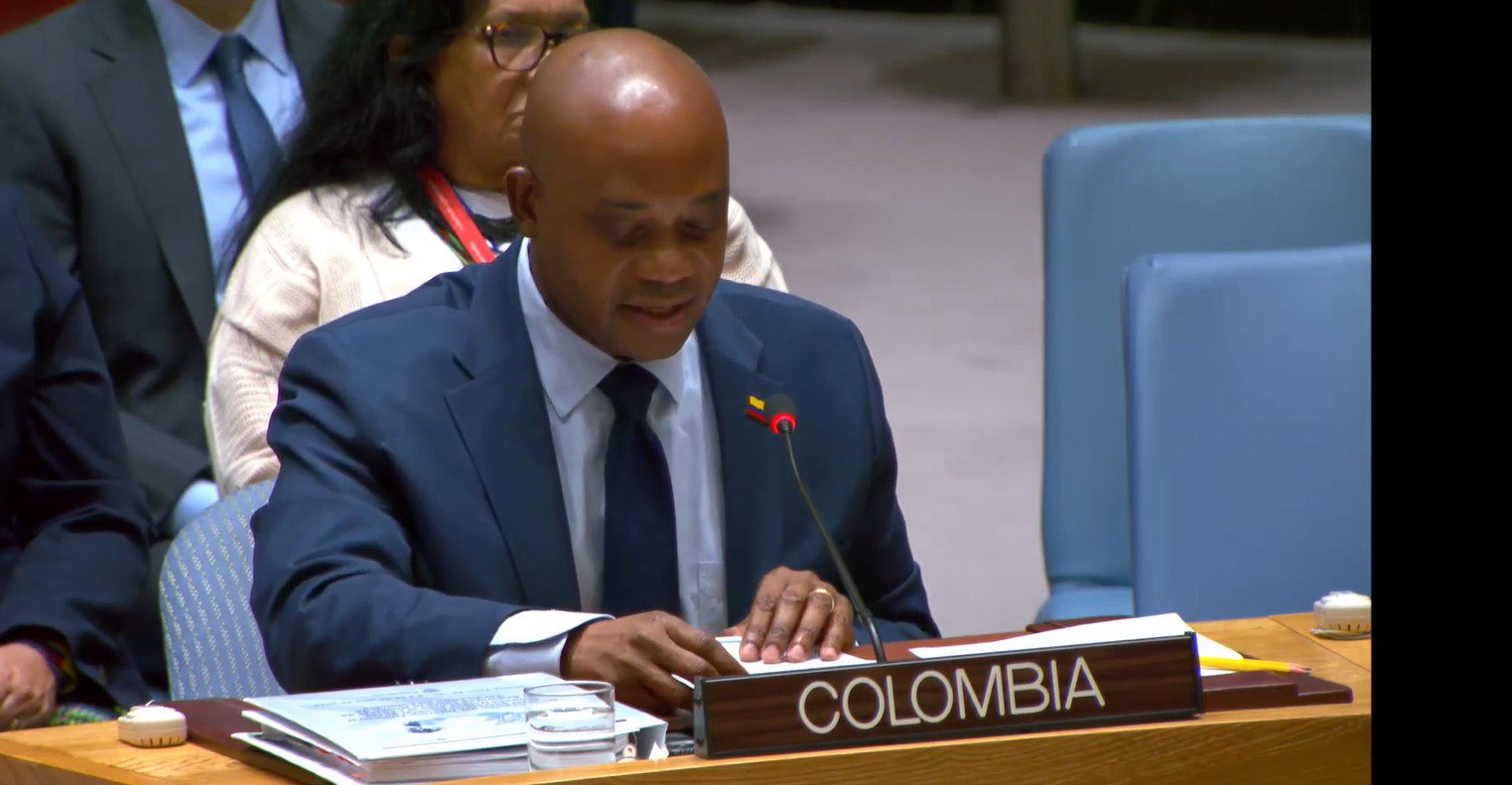 Canciller propone invitar a los firmantes del Acuerdo de Paz al Consejo de Seguridad de la ONU