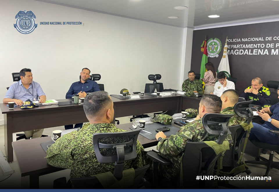 UNP en Mesa de Seguridad de Santander