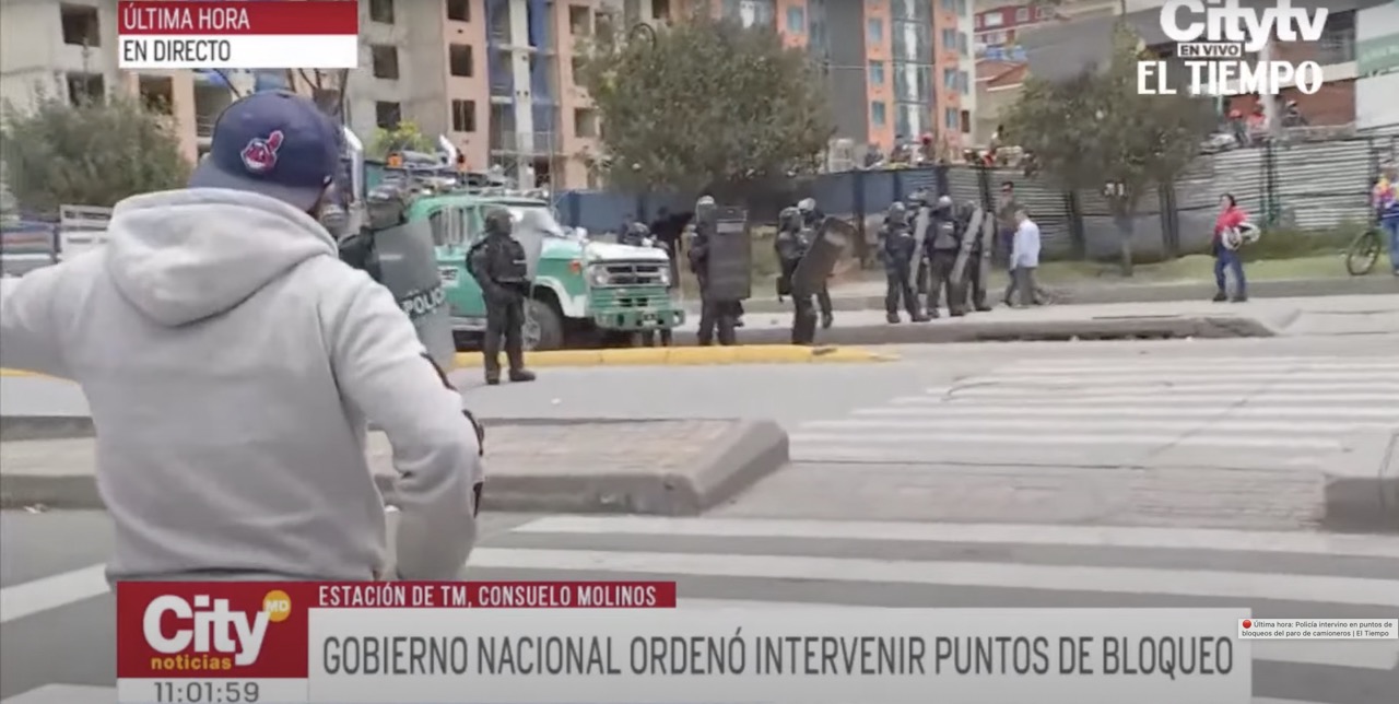 Gobierno nacional ordeno intervernir puntos de bloqueo