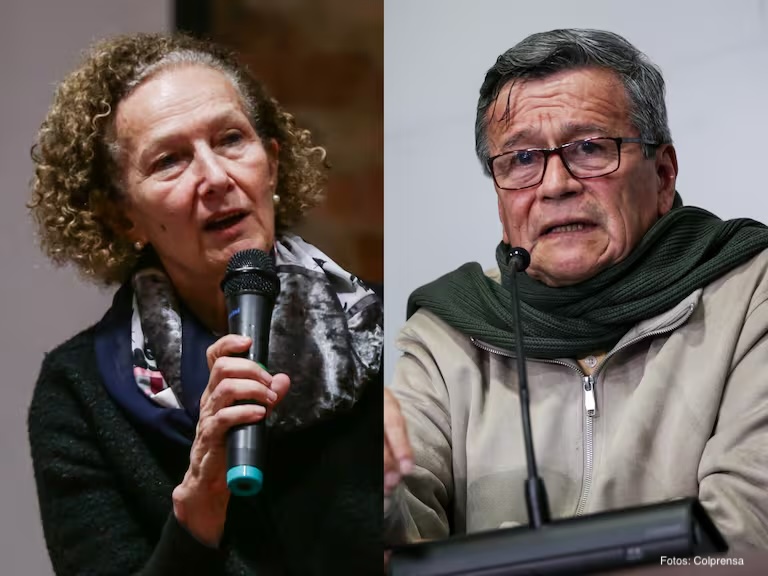Vera Grabe y Pablo Beltrán