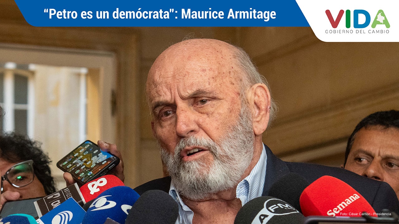 VIDA entrevistas: “Petro es un demócrata”: Maurice Armitage