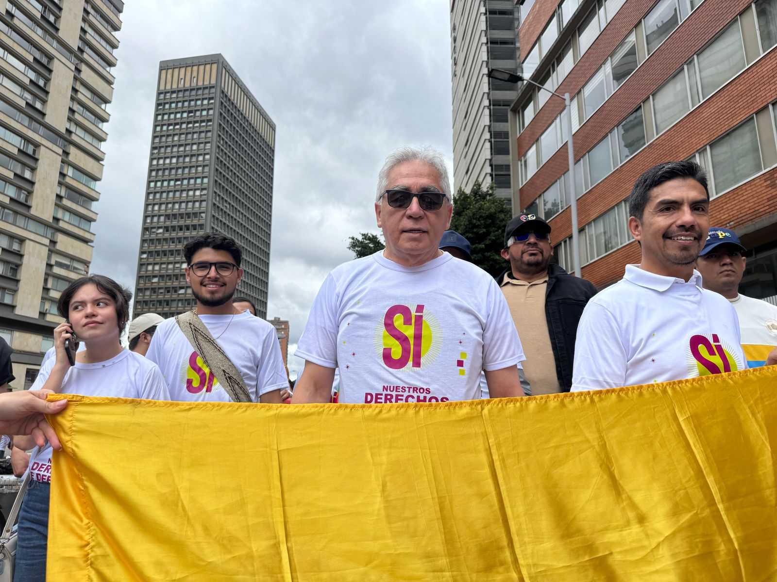Director UNP participó en marcha del 1 de Mayo