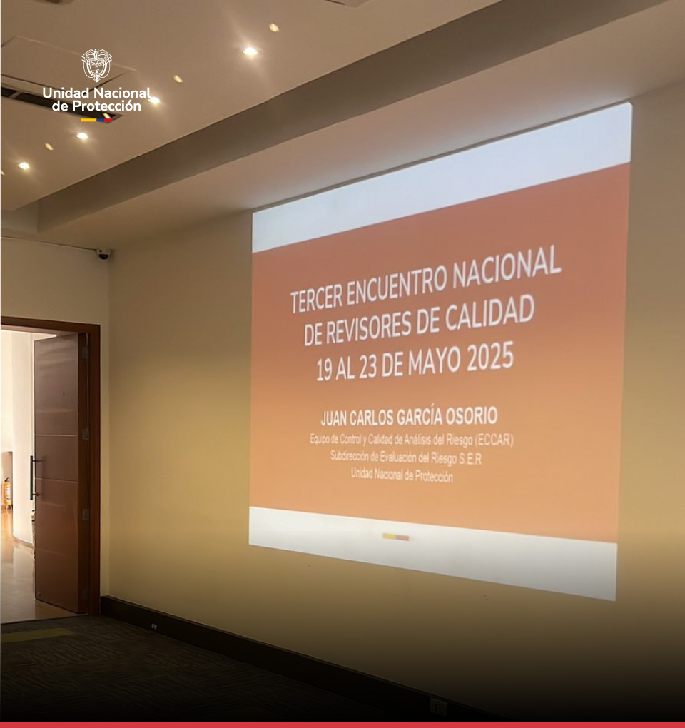 III Encuentro Nacional de Revisores de Calidad de la Subdirección de Evaluación del Riesgo