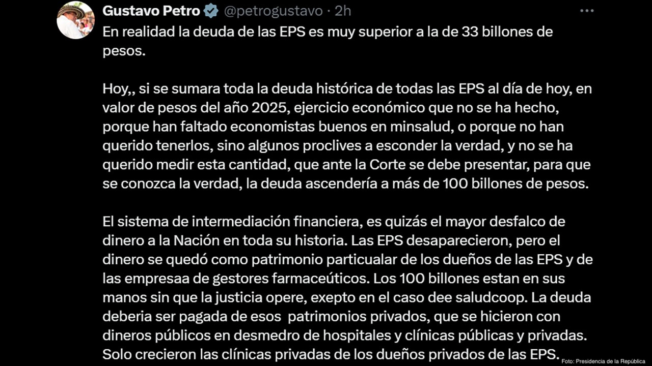 Post Gustavo Petro