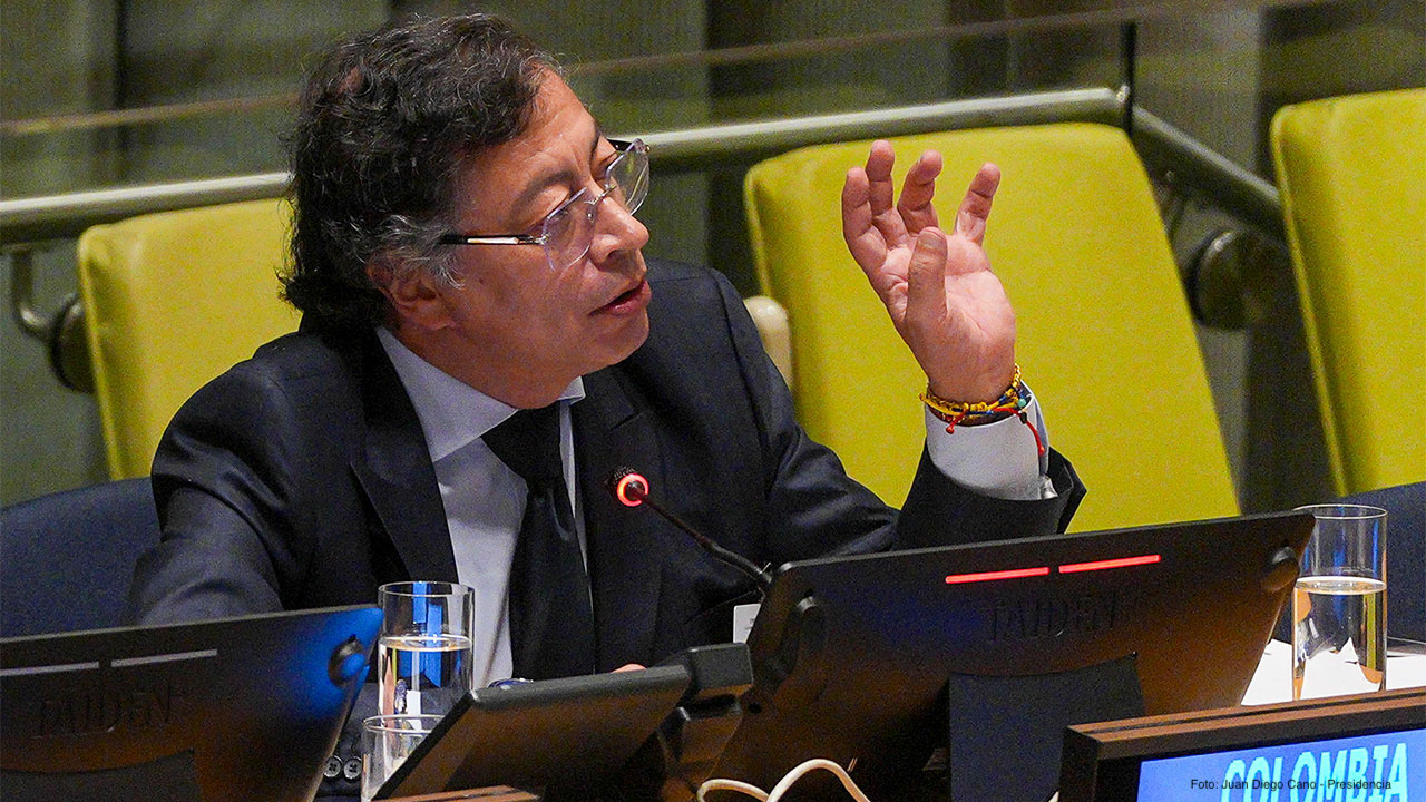 Presidente Petro plantea en la ONU que el mundo enfrente tres grandes miedos que atentan contra la democracia