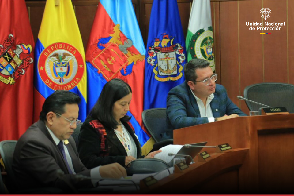 UNP responde por la protección de líderes de oposición ante la Comisión II de Senado