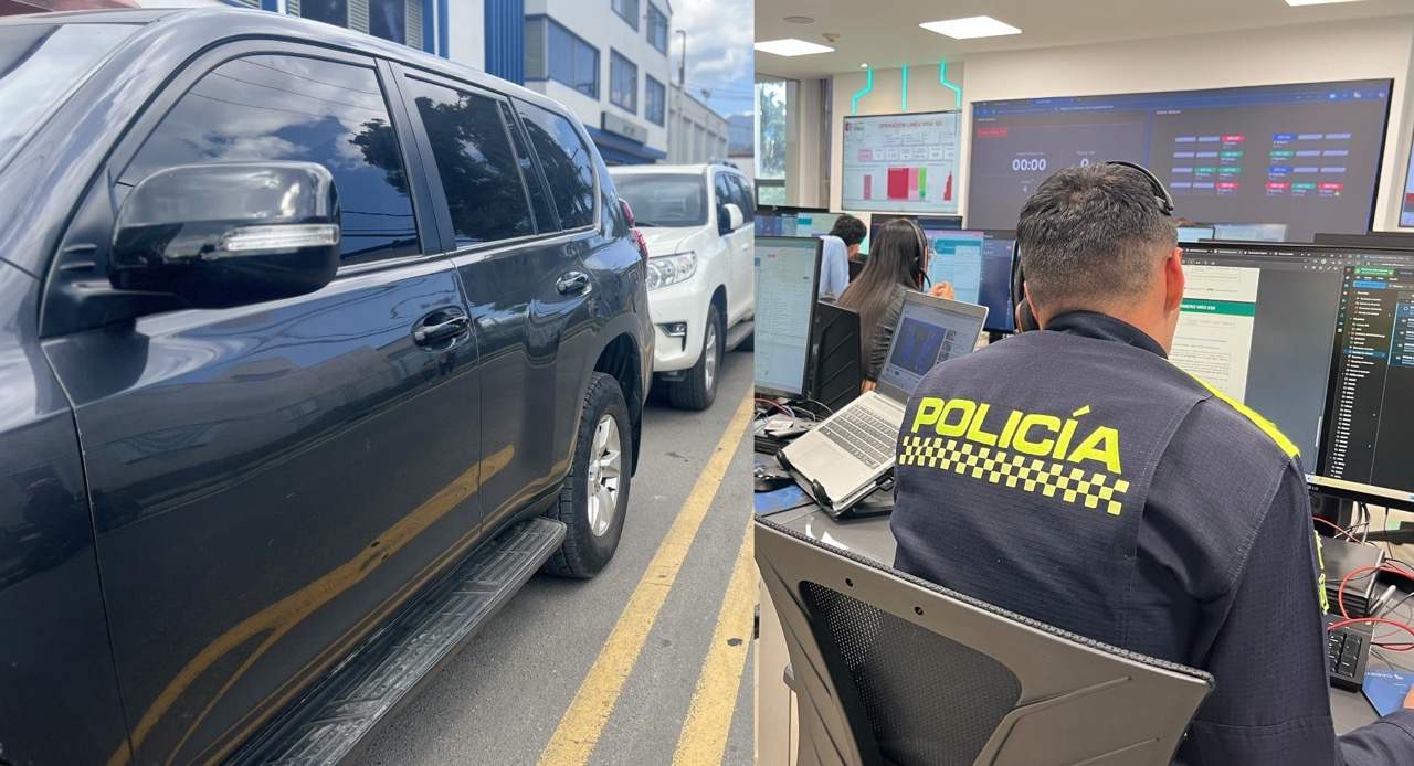 Línea Vida 103 y Policía realizan acompañamiento