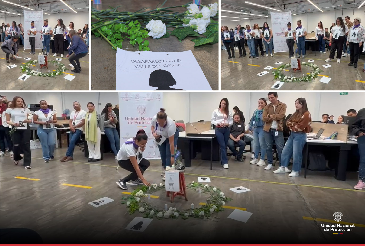 La UNP conmemoró el Día Nacional de las Mujeres Buscadoras